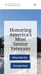 Mobile Screenshot of honorflightnewengland.org